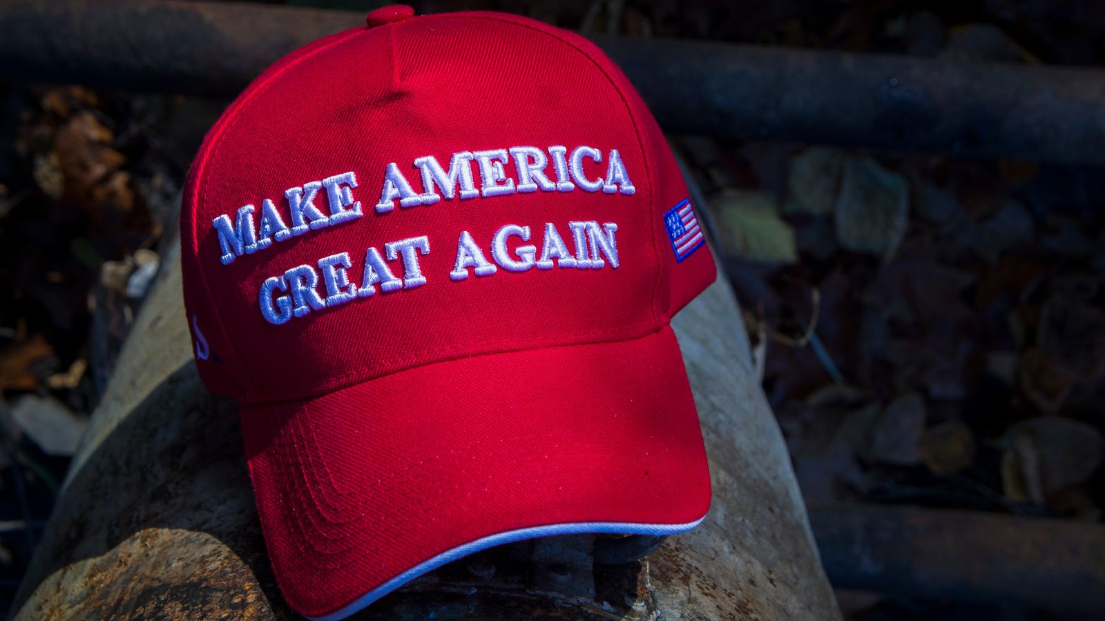 A MAGA hat. Pic: AP