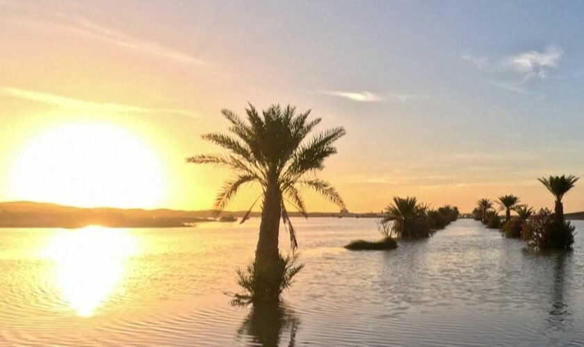 Maroc : le lac Yasmina réapparait après les fortes pluies