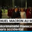 En visite, Emmanuel Macron soutient la "souveraineté" du Maroc au Sahara occidental