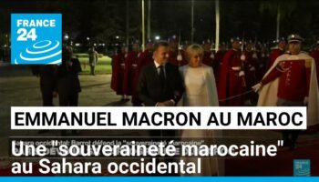 En visite, Emmanuel Macron soutient la "souveraineté" du Maroc au Sahara occidental