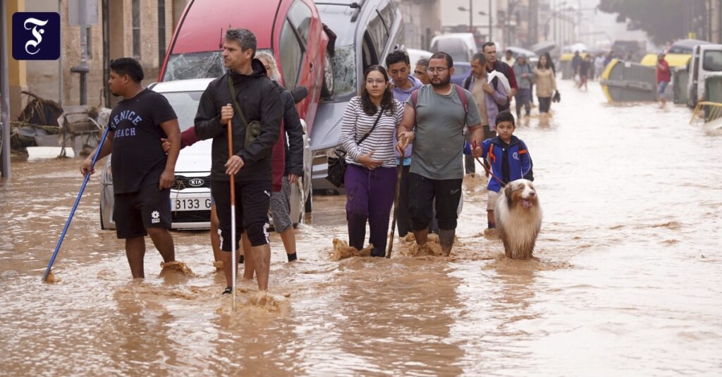 Mindestens 72 Tote bei schweren Unwettern in Spanien