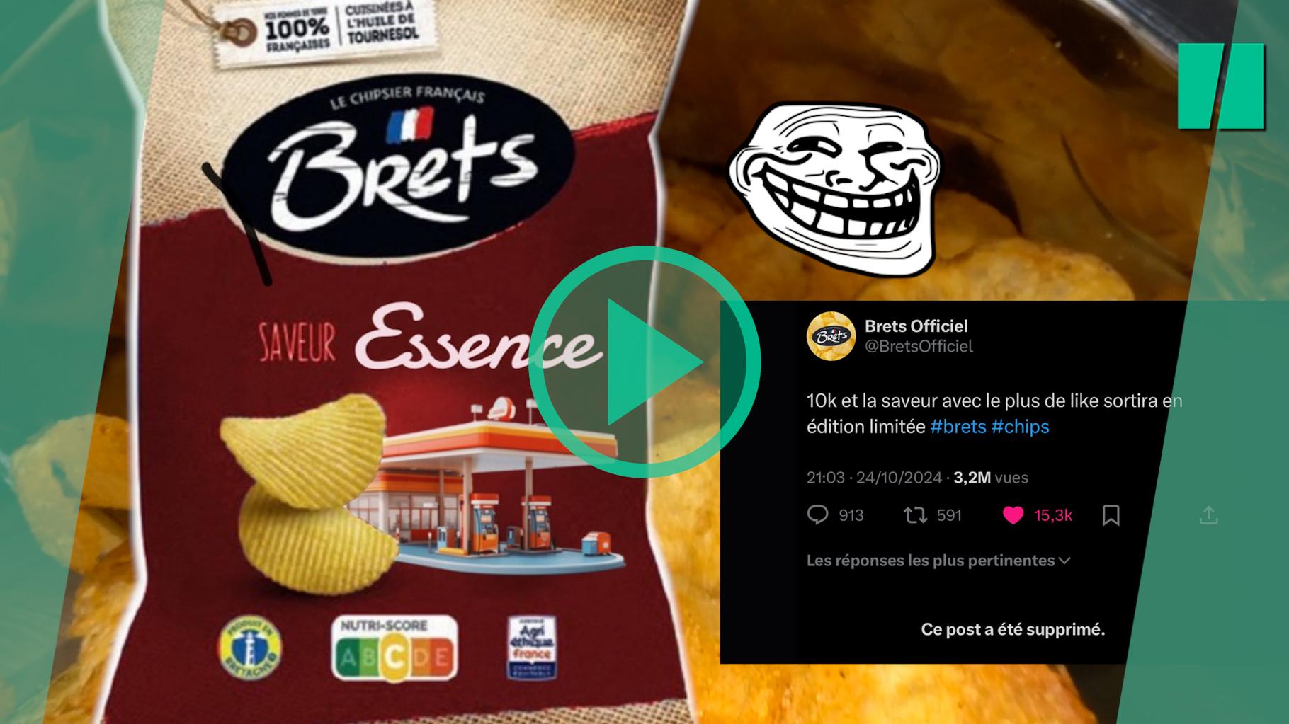 Les chips Brets à l’essence ? La marque bretonne avait lancé un concours, elle le retire après une blague