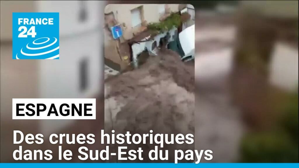 Espagne : des crues historiques dans le Sud-Est du pays