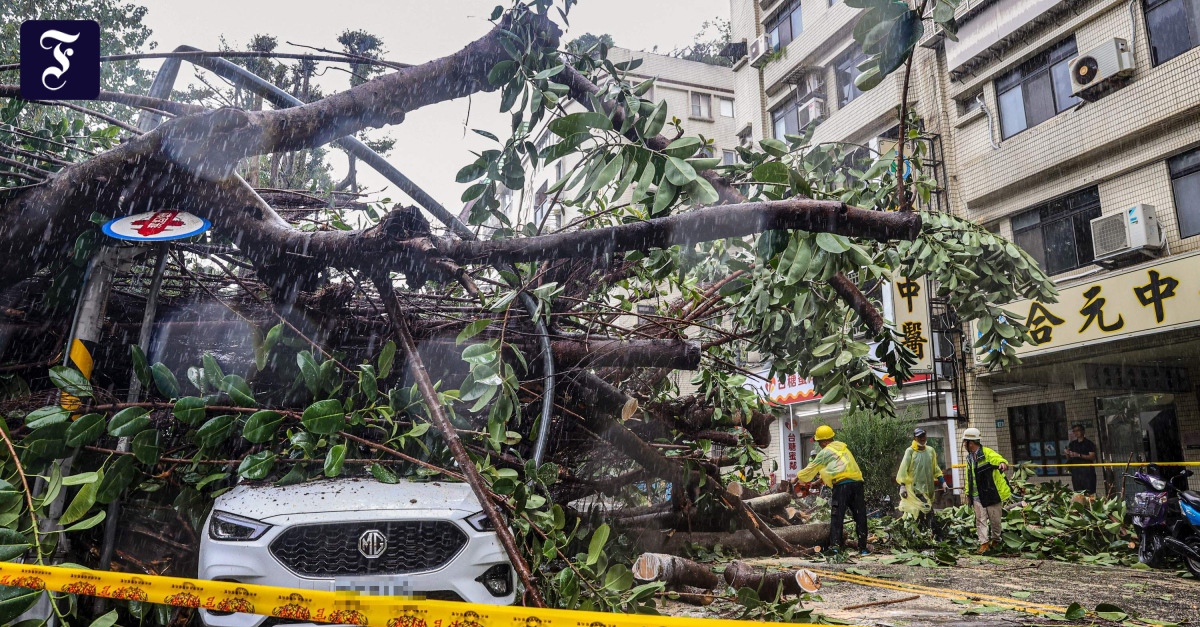 Super-Taifun wütet auf Philippinen und in Taiwan