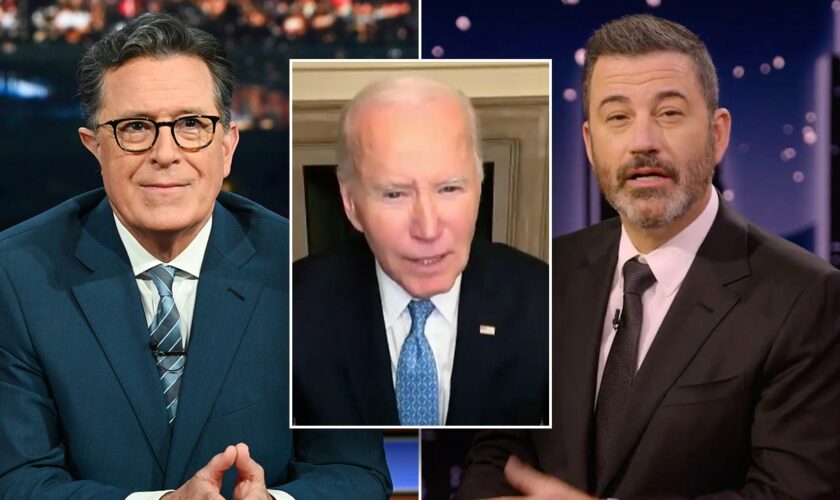 Late-night hosts ignore, downplay Biden's 'garbage' insult of Trump supporters after panning Puerto Rico joke