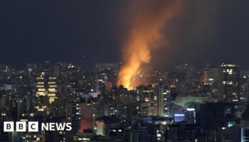 22 killed in Israeli strikes on Beirut, Lebanon says