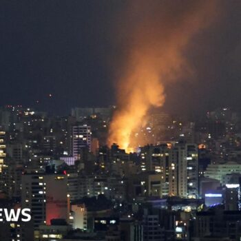 22 killed in Israeli strikes on Beirut, Lebanon says