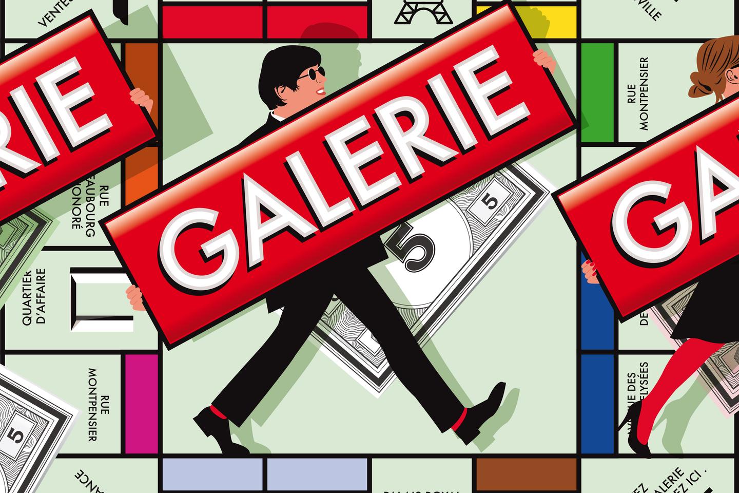 A Paris, le Monopoly des galeries d’art, entre difficultés du marché et changements urbanistiques