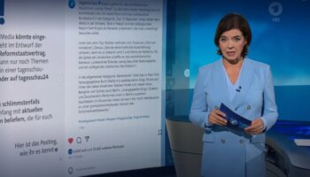 ARD: „Tagesschau“ warnt vor Reform der Öffentlich-Rechtlichen