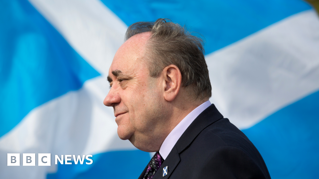 Alex Salmond's coffin to be draped in Saltire before flight home