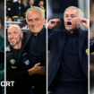 Erik ten Hag and Jose Mourinho