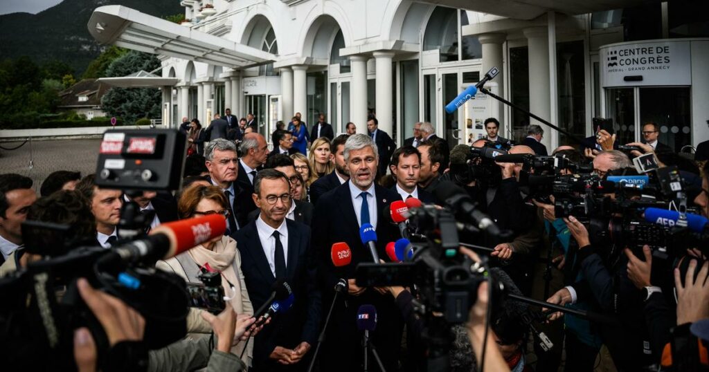 Après des mois de crise, Les Républicains tournent la page Ciotti et ouvrent le chapitre Wauquiez