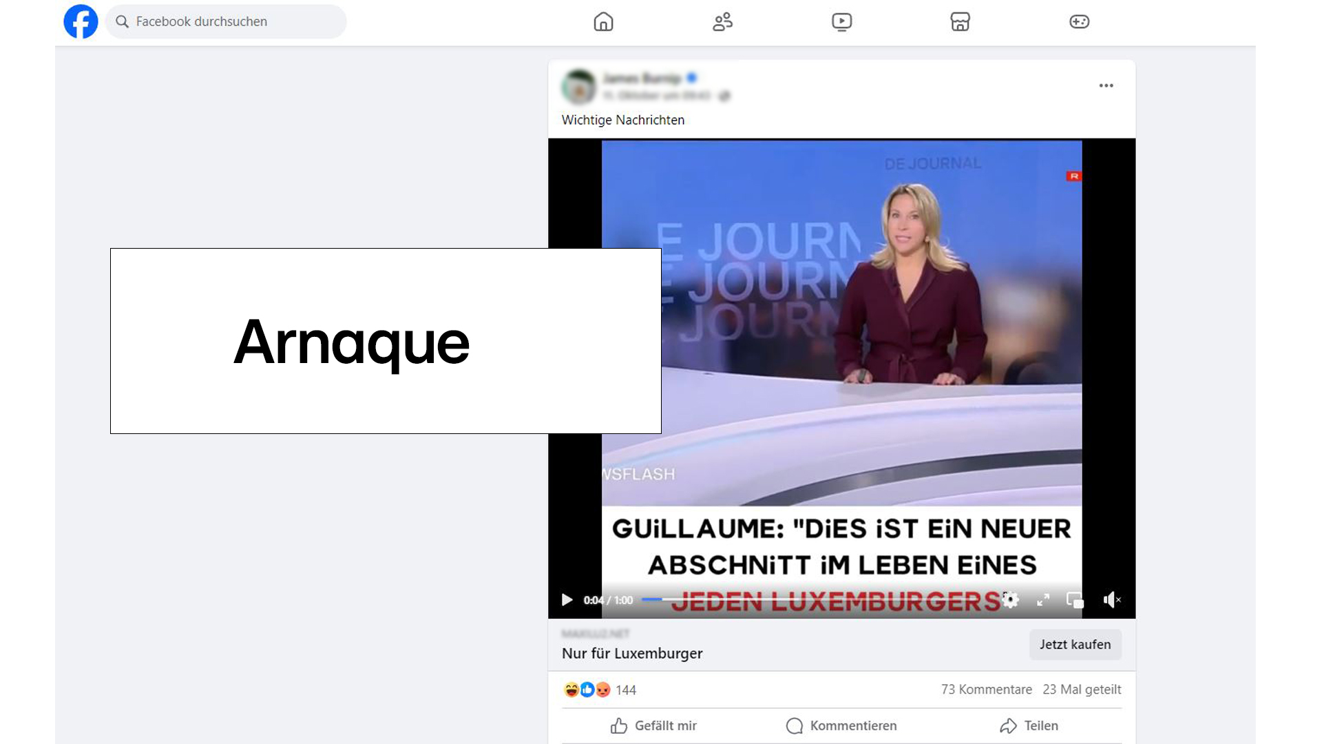 Arnaque: Une fausse vidéo RTL circule sur les réseaux sociaux