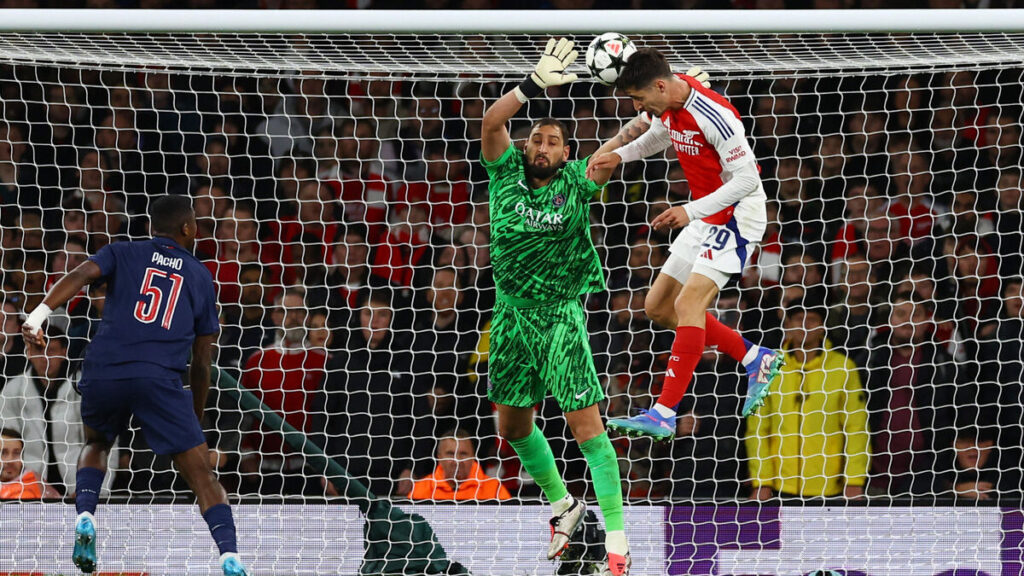 Arsenal-PSG (2-0) : Donnarumma, retour manqué