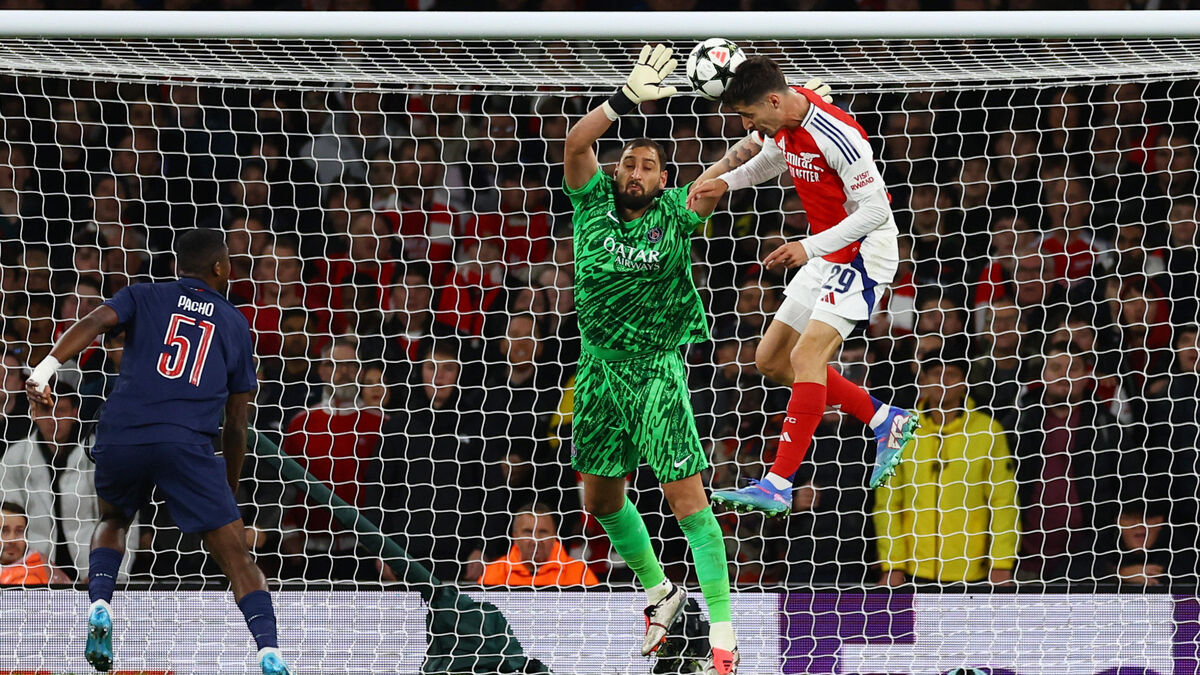 Arsenal-PSG (2-0) : Donnarumma, retour manqué