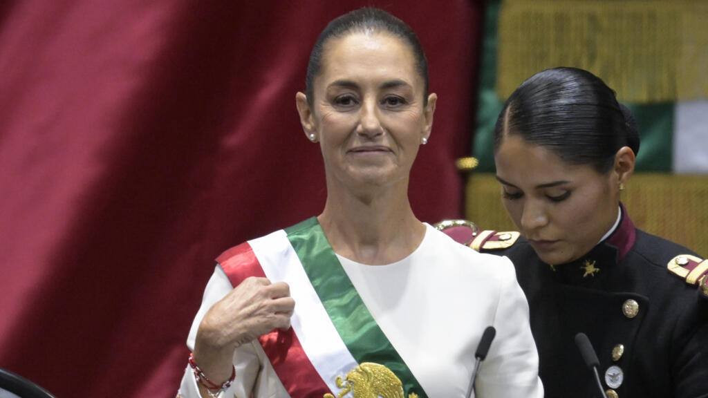 Au Mexique, Claudia Sheinbaum officiellement investie première présidente du pays