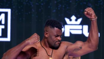 Au premier round: Francis Ngannou, de retour au MMA, a fracassé Renan Ferreira