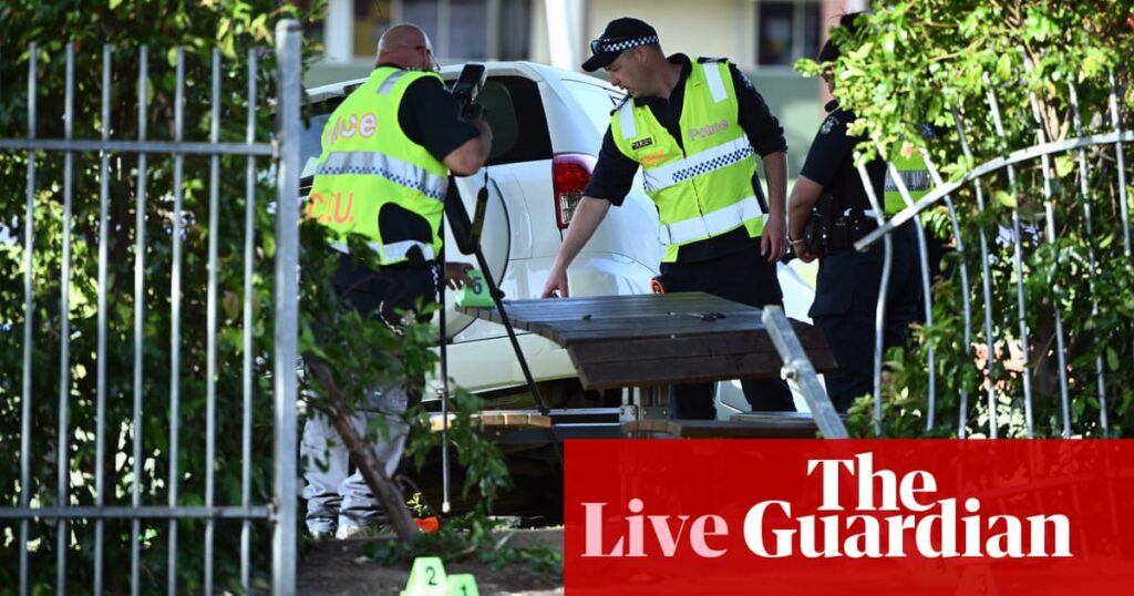 Australia news live: driver released after fatal primary school crash; inflation figures may give hope for interest rates relief