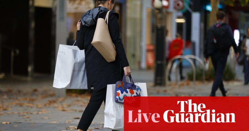 Australia news live: retailers plead with RBA for interest rates relief before Christmas