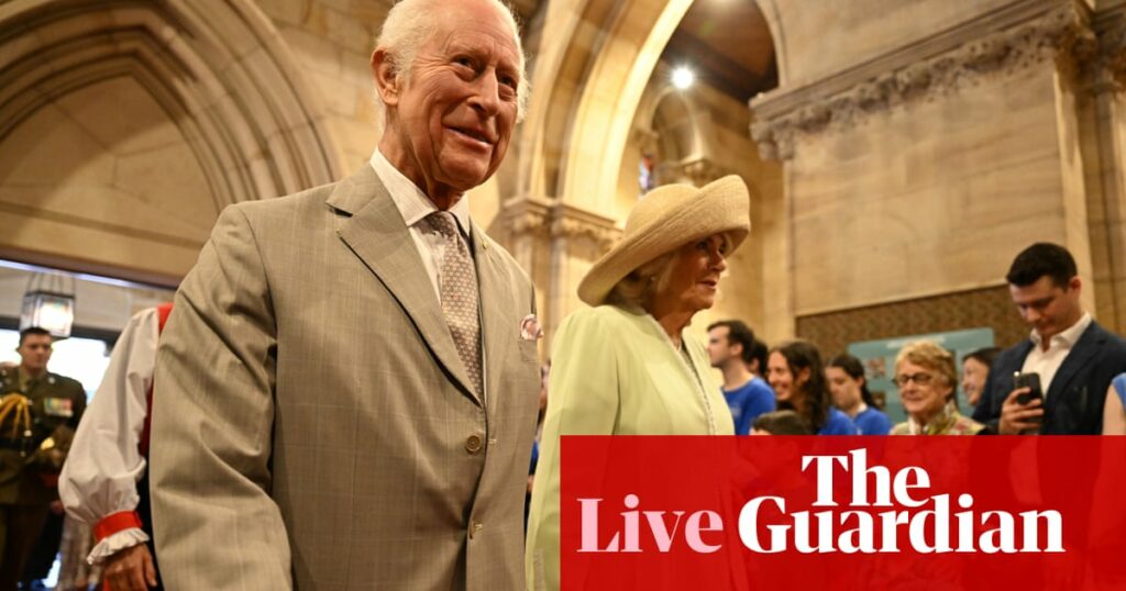 Australia news live: royal tour kicks off at Sydney church; Queensland LNP launches election campaign