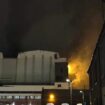 Barrow fire: Shocking video shows BAE Systems submarine yard gutted by towering inferno