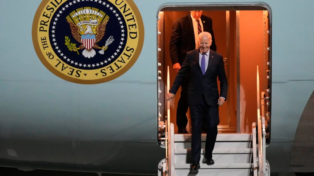 Berlin: Biden zu Kurzbesuch in Berlin eingetroffen