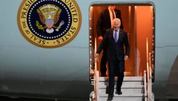 Berlin: Biden zu Kurzbesuch in Berlin eingetroffen