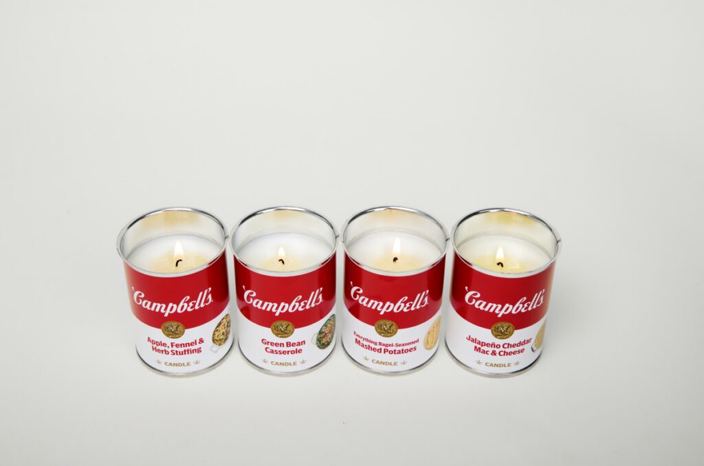 Campbell’s sparks mixed reactions with candles inspired by Thanksgiving side dishes