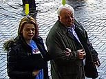 Chilling moment ex-Russian spy hands bread to a child after being poisoned by Novichok: Never-before-seen CCTV shows Skripals strolling around Salisbury - unaware they'd been exposed to deadly nerve agent