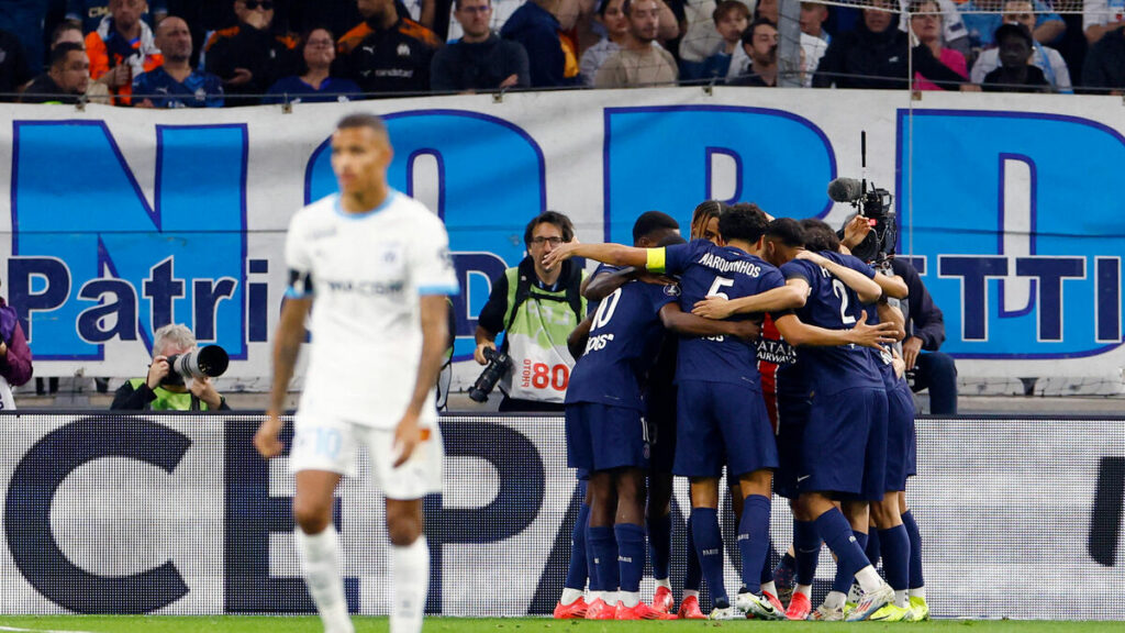 DIRECT. OM-PSG (0-2) : les Parisiens démarrent excellemment ce clasico, l'OM se saborde