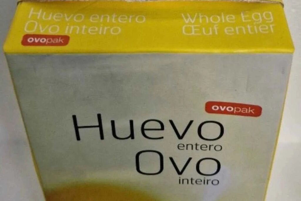 Detectan salmonella en un lote de huevo entero líquido de la marca Ovopack