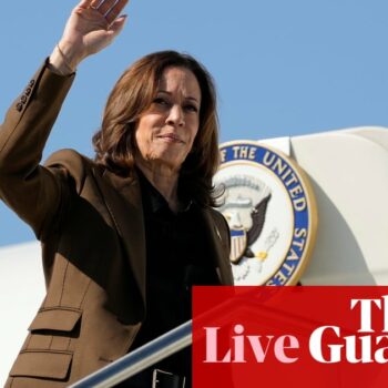 Donald Trump to speak at Hispanic event as Kamala Harris releases medical report – live