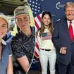 Donald Trump's granddaughter Kai, 17, shows off incredible golf skills with YouTube star ahead of election