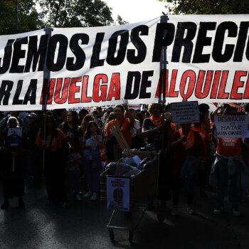 El malestar por la vivienda sale a las calles para reclamar una rebaja de los alquileres y medidas efectivas contra la crisis