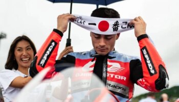 El patrocinador chino de Gresini en Moto2 pide despedir al piloto español Manu González por llevar un hachimaki japonés en Motegi