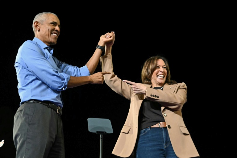 Élection présidentielle: Harris tente de profiter d'un double effet Obama-Springsteen