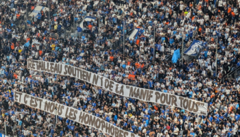 «Et c’est nous les homophobes ?» : la banderole pendant OM-PSG qui vise Bruno Retailleau