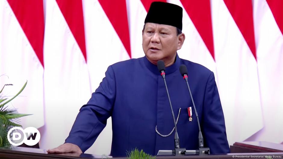 Ex-General Prabowo in Indonesien als Präsident vereidigt