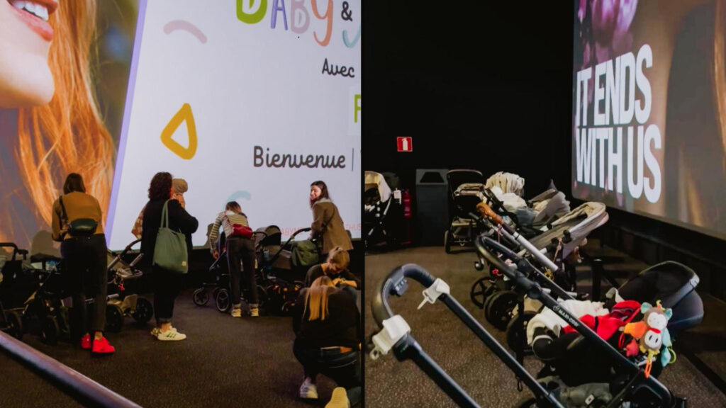 Expérience unique: La première séance du "cinéma avec bébés" était un succès !