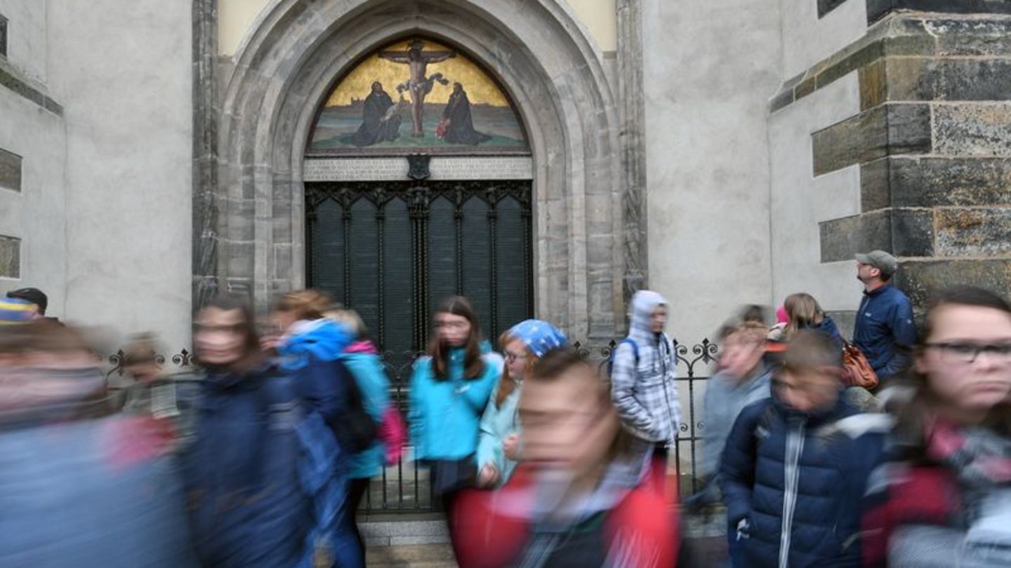 Wittenberg steht im Mittelpunkt der Reformationsfeierlichkeiten. (Archivbild) Foto: picture alliance / Hendrik Schmidt/dpa-Zentr