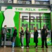 First ever milk ATM installed in UK to give free dairy to those who need it most