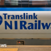 First train departs Belfast's Grand Central Station