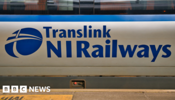 First train departs Belfast's Grand Central Station