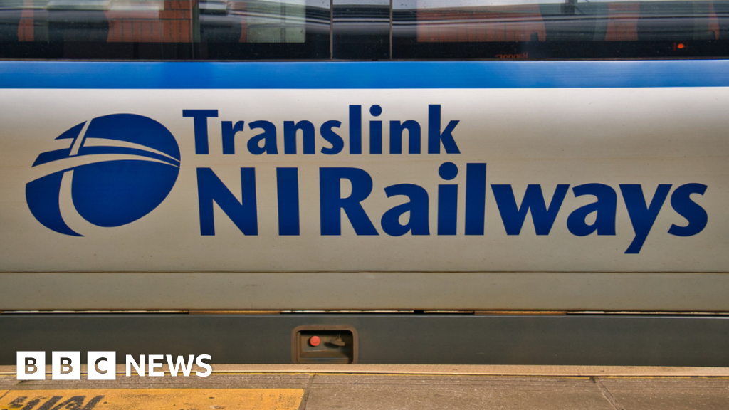 First train departs Belfast's Grand Central Station