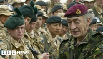 Former army head Gen Sir Mike Jackson dies at 80