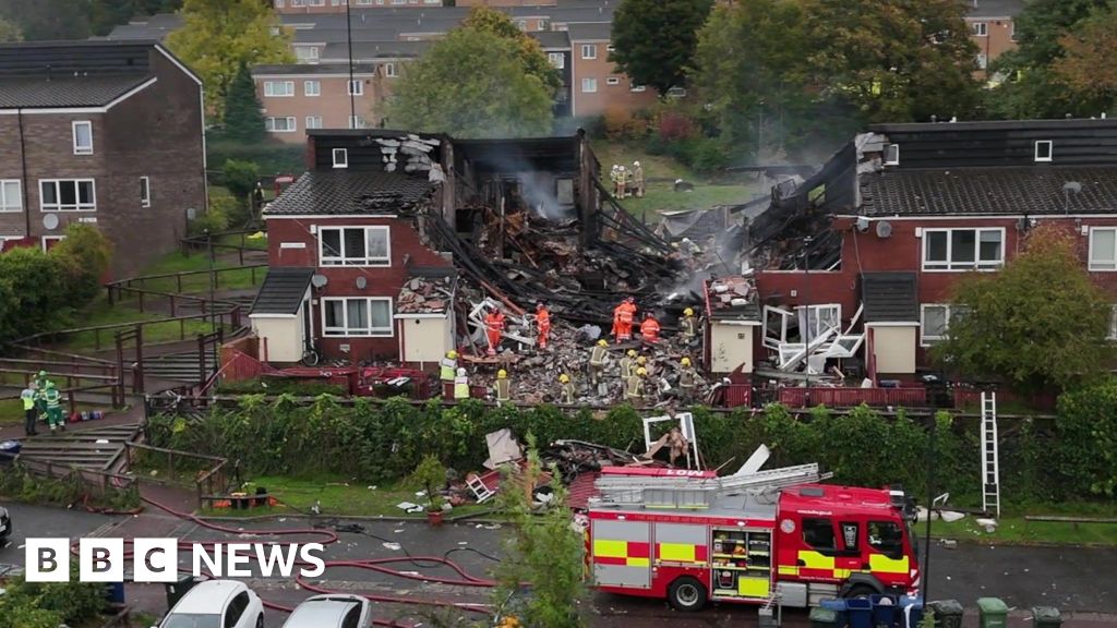 Four in hospital after house explosion