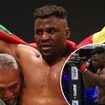 Francis Ngannou KNOCKS OUT Renan Ferreira at PFL's Battle of the Giants - as 'the Predator' produces first round win to become heavyweight champion after two years away from MMA