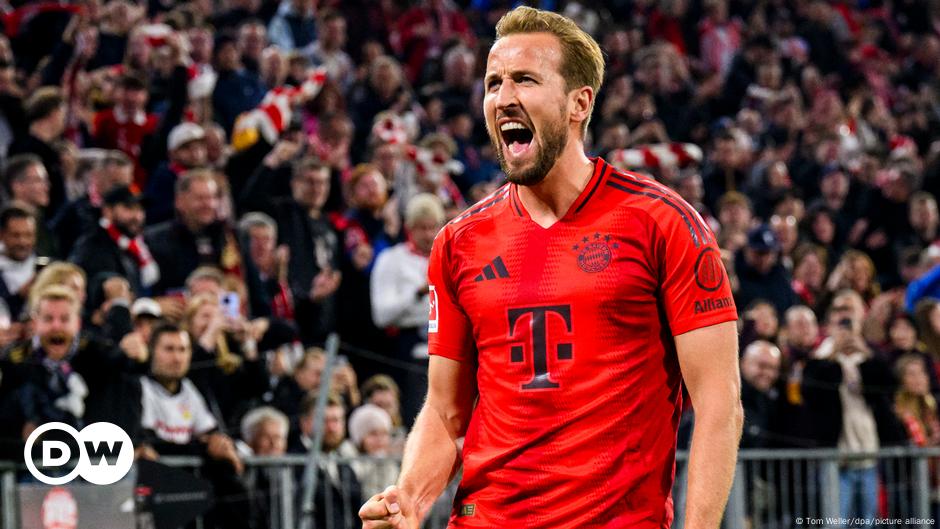 Fußball-Bundesliga: FC Bayern dank Harry Kane auf Kurs