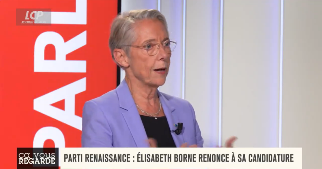 Gabriel Attal patron de parti et président du groupe EPR ? «Il aura à prendre une décision», assure Élisabeth Borne