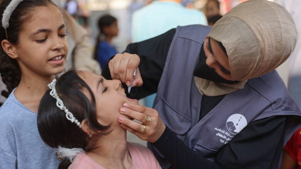 Gaza : la vaccination contre la polio reportée en raison de « bombardements intensifs »